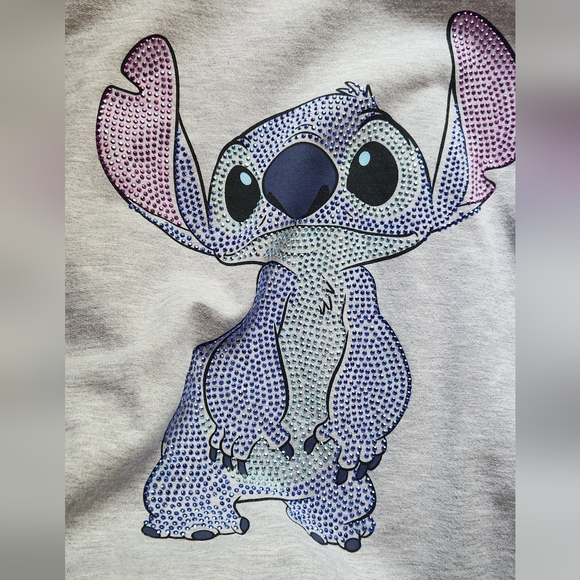 Stitch Rhinestone Sweatshirt - Picture 3 of 5